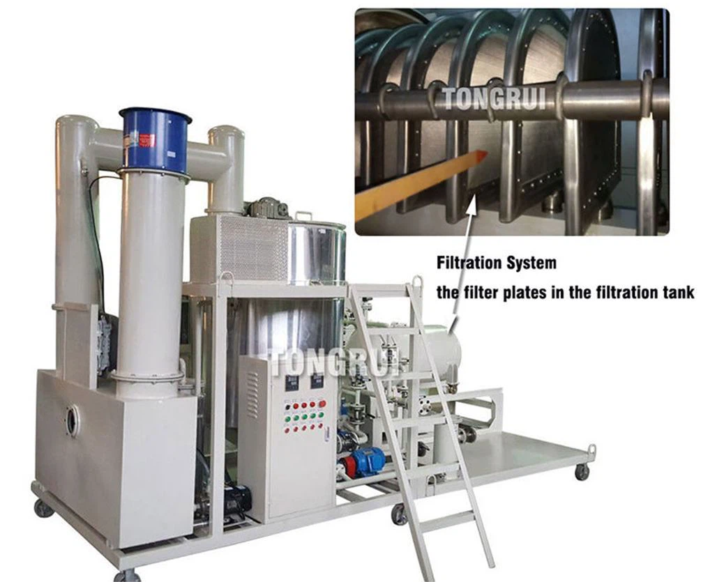 waste engine oil regeneration plant with CE