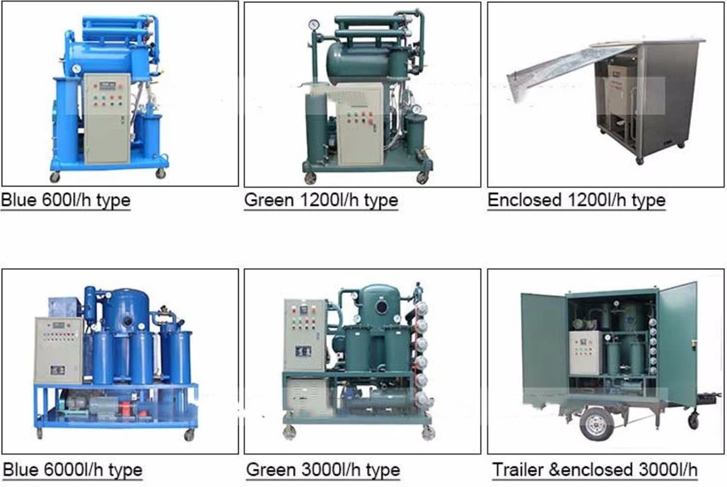 color remove insulating oil regeneration unit